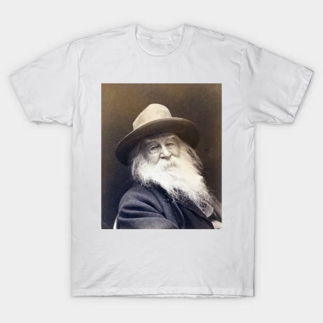 George C. Cox Walt Whitman T-Shirt by pdpress